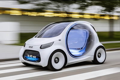 SMART VISION EQ Electric Autonomous Concept